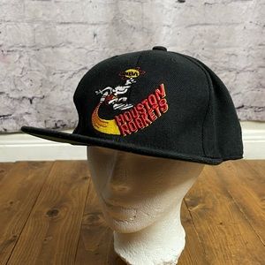 Mitchell and Ness Houston Rockets fitted hat size 7 3/4